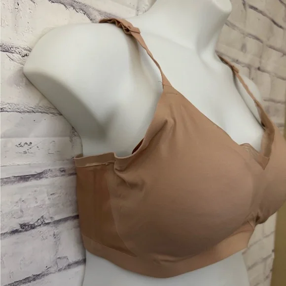 Honeylove Cross Over Bra Sand 2X Wire Free Comfort Convertible‎ - Picture 2 of 9